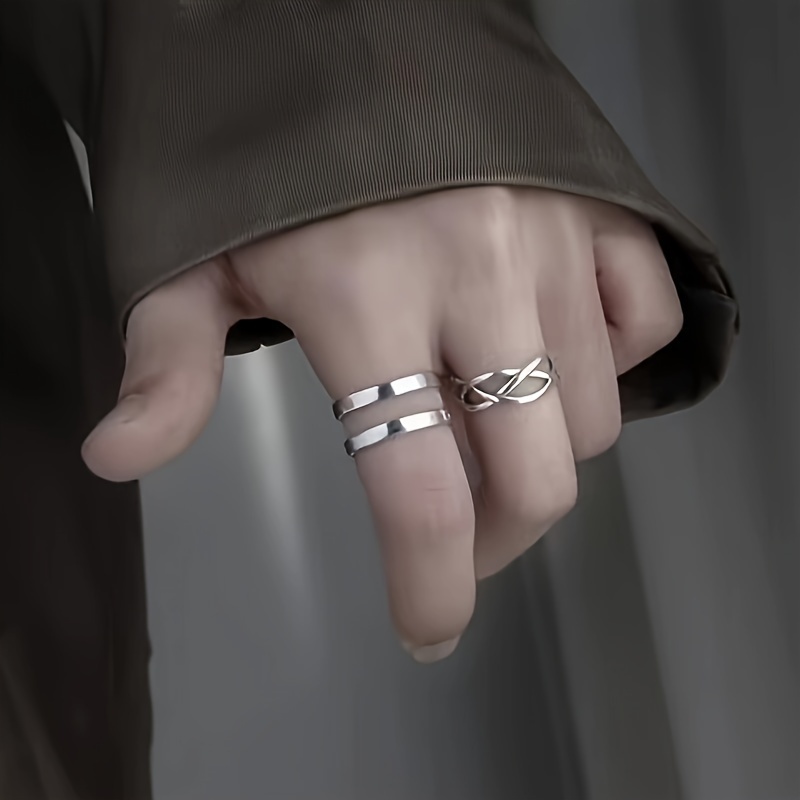 Men's Adjustable Open Ins Niche Ring
